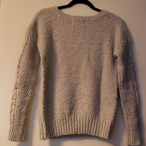 Ecote - Wool/Alpaca Blend Beige Sweater - Picture 2 of 4